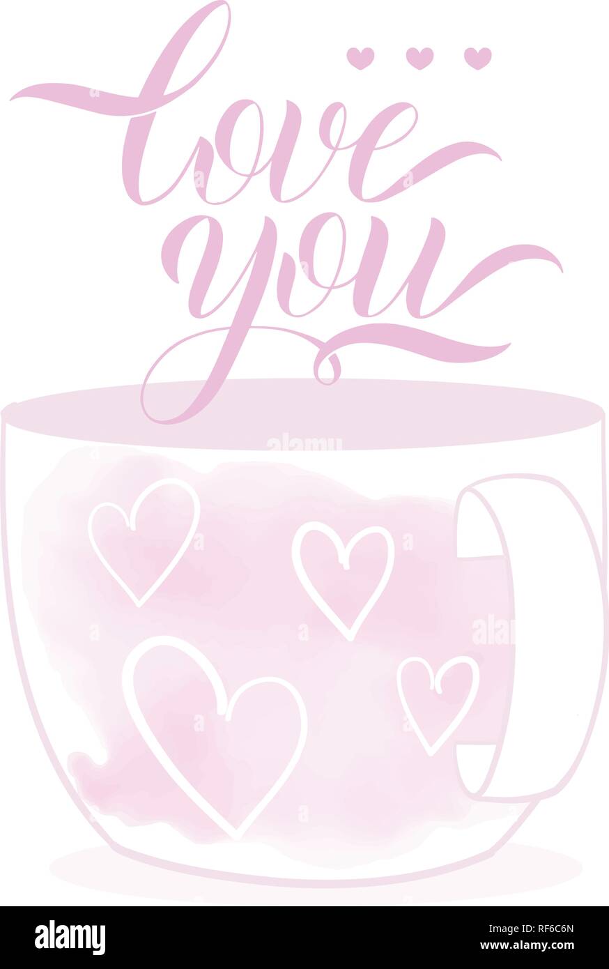 Simpatico coniglio in stile cartoon. Illustrazione Vettoriale