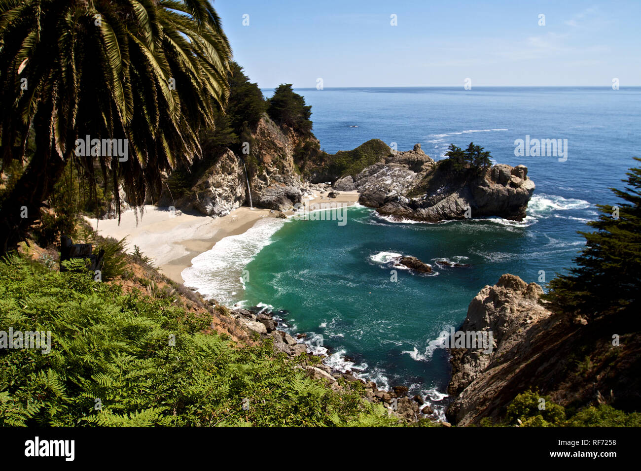 Julia Pfeiffer Burns State Park Foto Stock