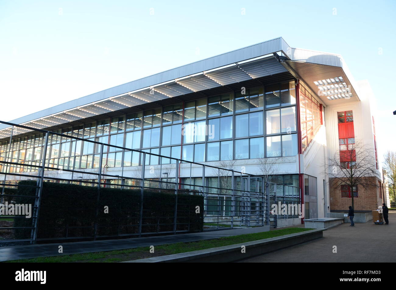 Lo stadio di Highbury square north london, antica sede dell'Arsenal Football Club Regno Unito Foto Stock