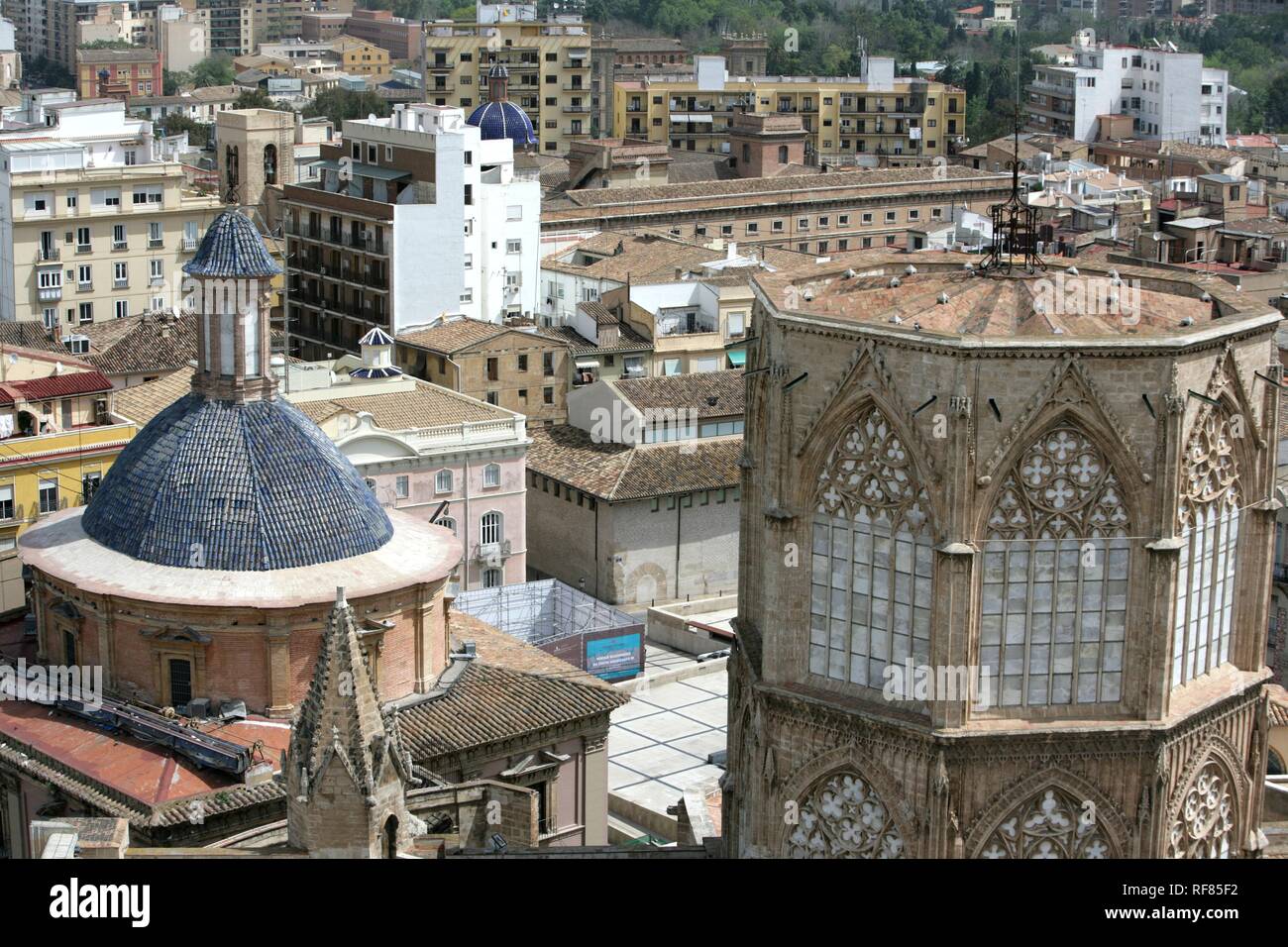 ESP, Spagna, Valencia : Vista della città vecchia Foto Stock