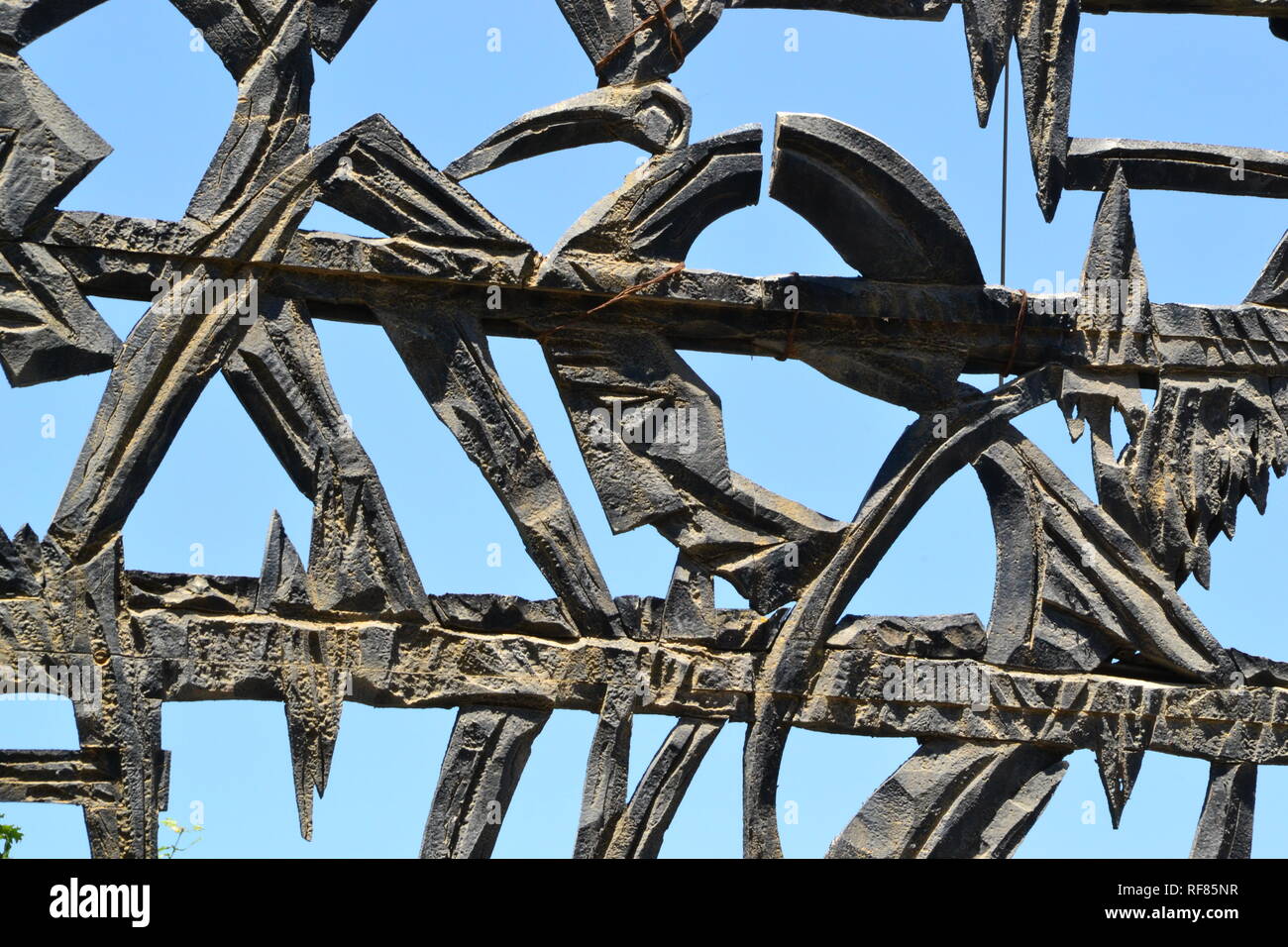 Olocausto Shoa memoriale Yad Vashem a Gerusalemme Foto Stock