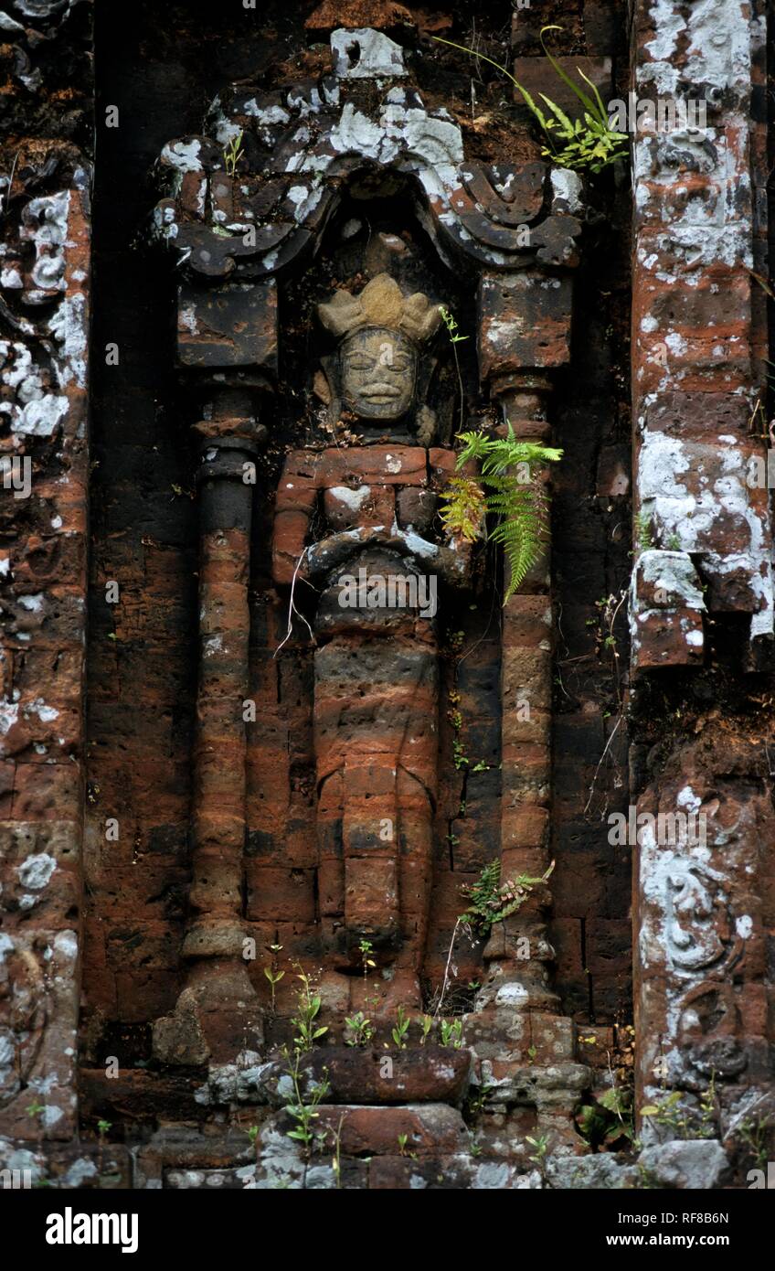 Mio figlio, Champa dynasty imperial city nei pressi di Da Nang, Quang Nam Provincia, costa centrale del Vietnam, in Asia Foto Stock