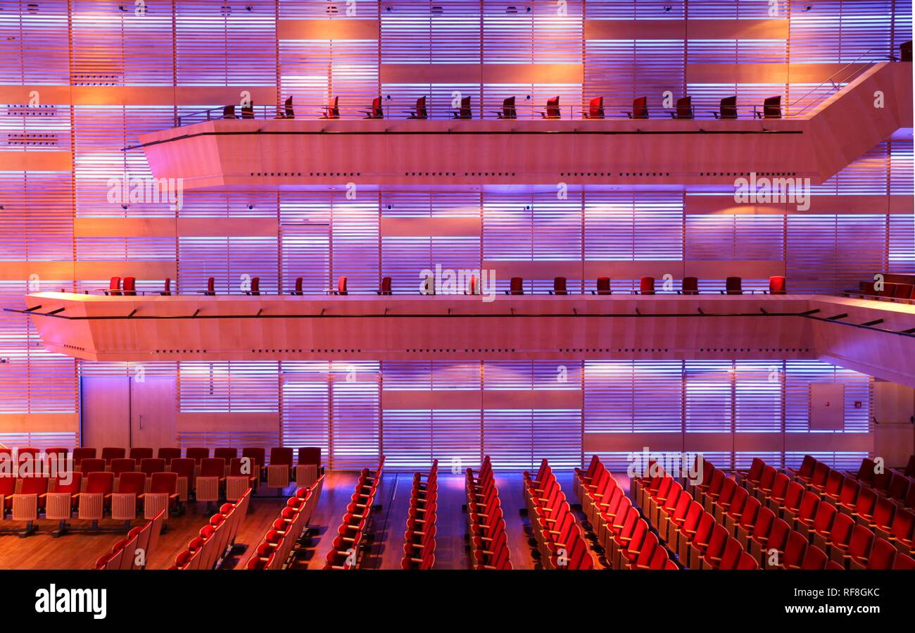 NLD, Paesi Bassi. Amsterdam : Concerthall, Muziekgebouw aan'TJI. | Foto Stock