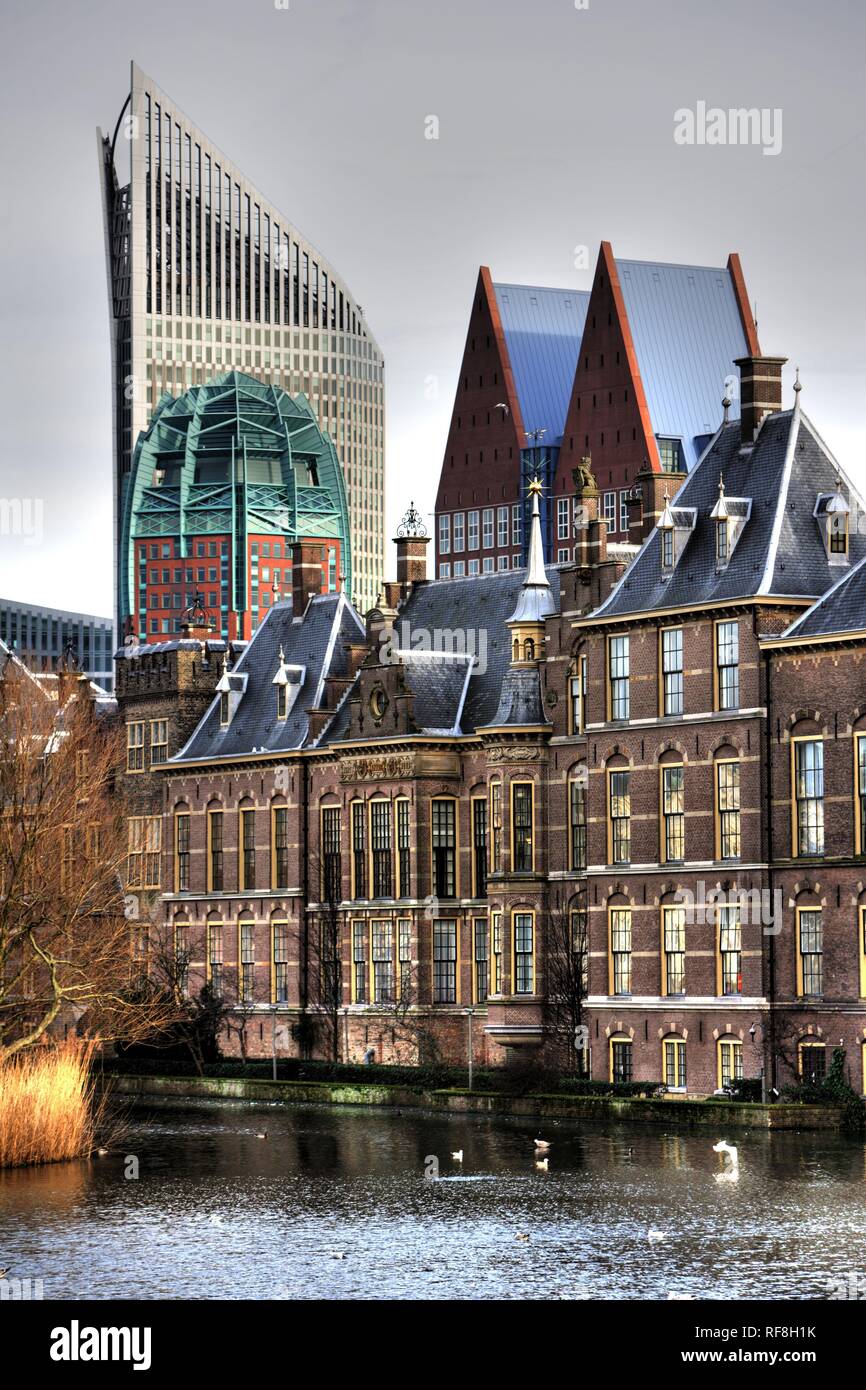 NLD, Paesi Bassi, l'Aia: Edificio del Parlamento. Foto Stock
