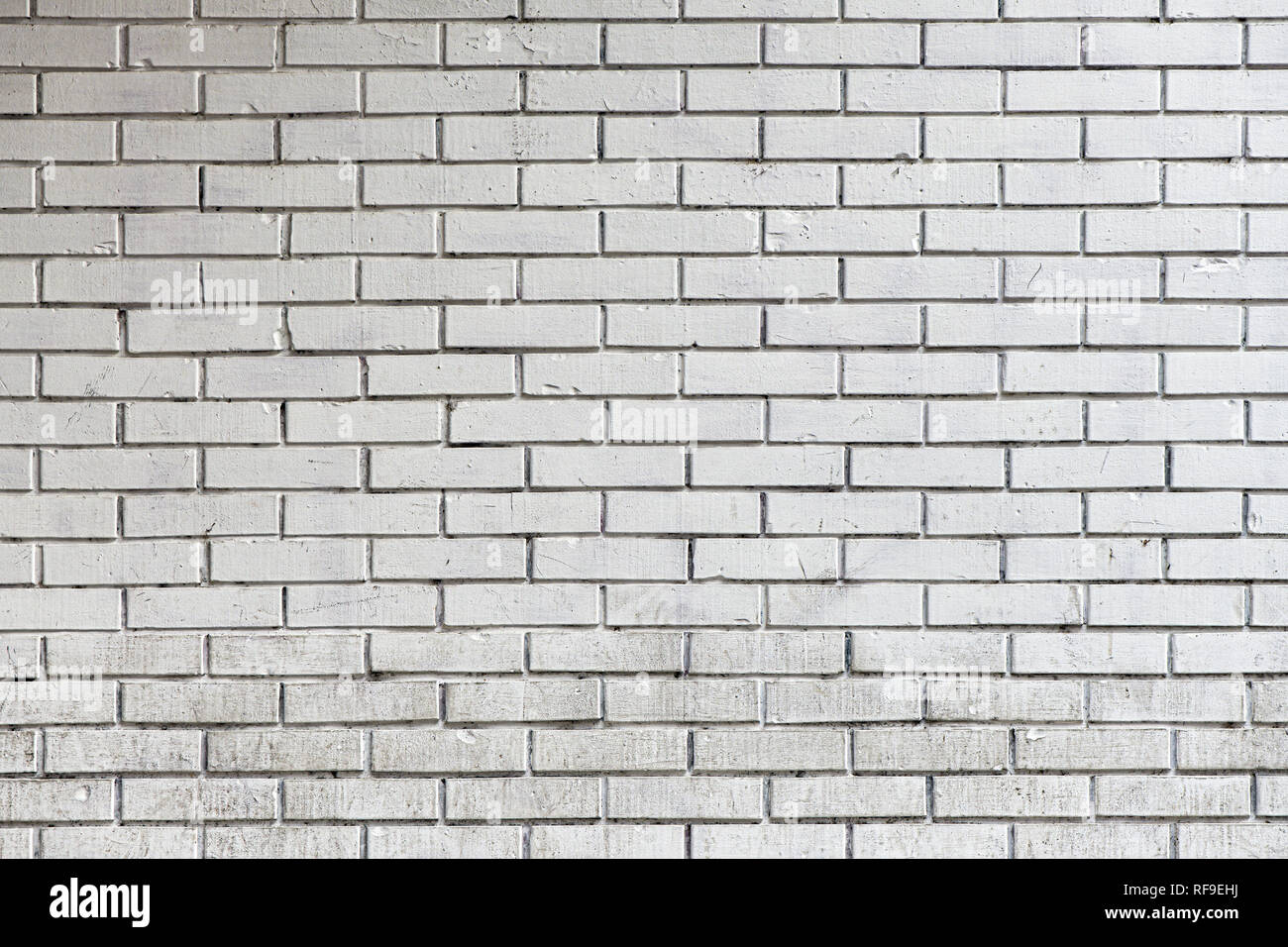 In mattoni bianchi superficie di parete come urban texture di sfondo Foto Stock