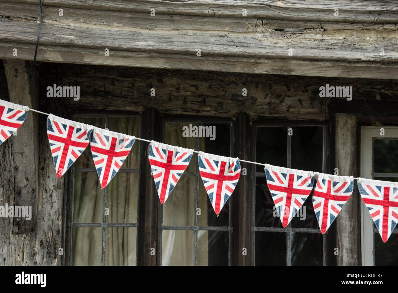 Englische Fahne, Inghilterra, Grossbritannien, Europa Foto Stock