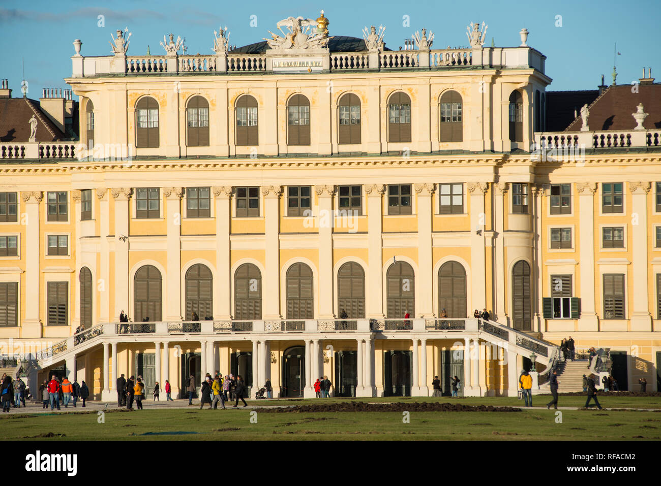 Palazzo di Schönbrunn Vienna. Austria. Foto Stock