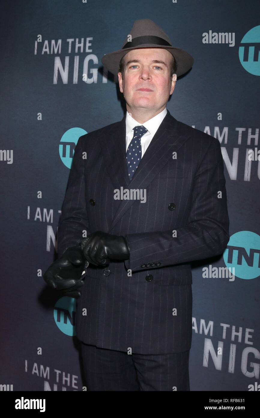 Los Angeles, CA, Stati Uniti d'America. 24 gen 2019. Jefferson Mays presso gli arrivi per IO SONO LA NOTTE Premiere, Armonia Gold Theatre, Los Angeles, CA 24 gennaio 2019. Credito: Priscilla concedere/Everett raccolta/Alamy Live News Foto Stock