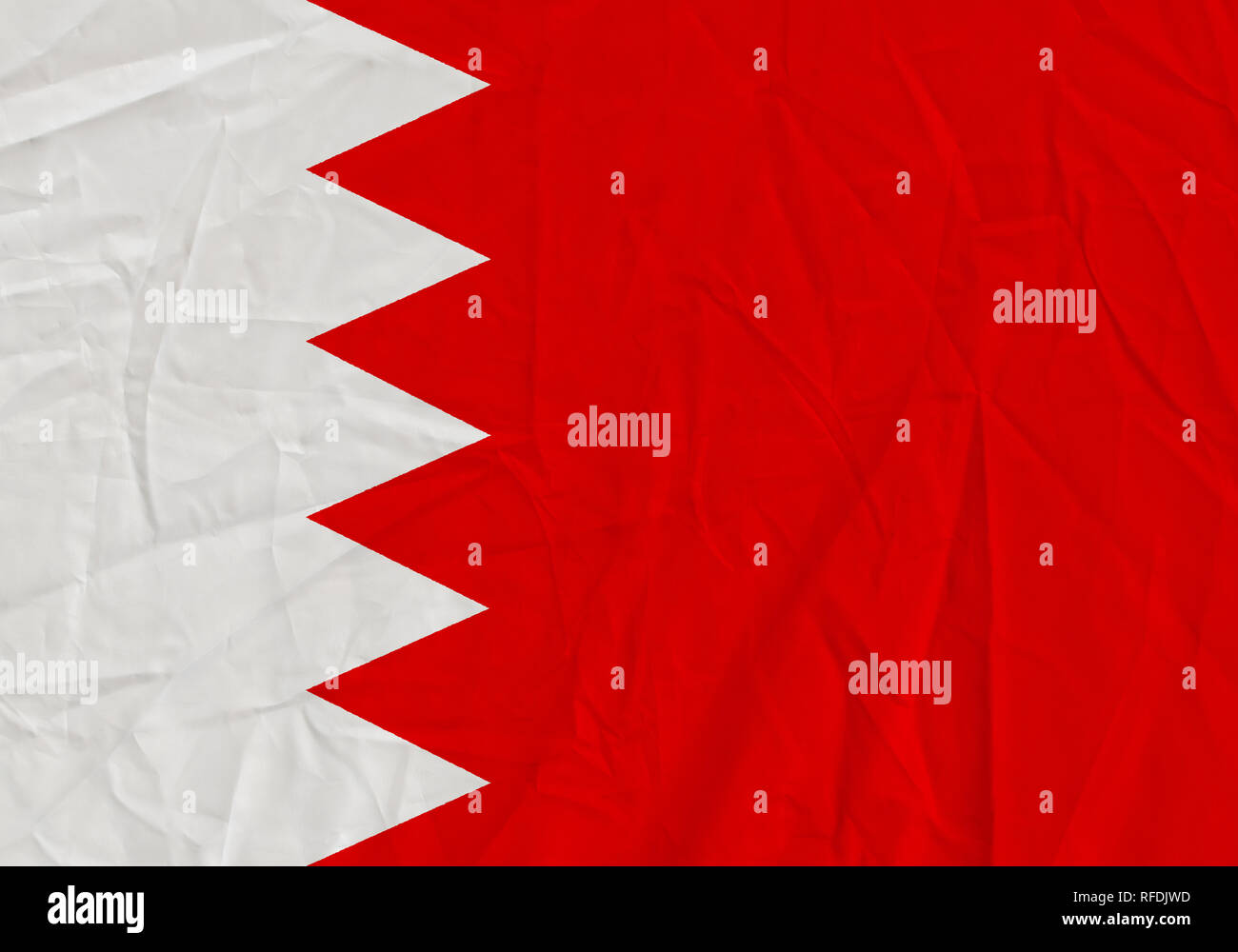 Bahrain grunge flag. Sfondo patriottico. Bandiera Nazionale del Bahrain Foto Stock