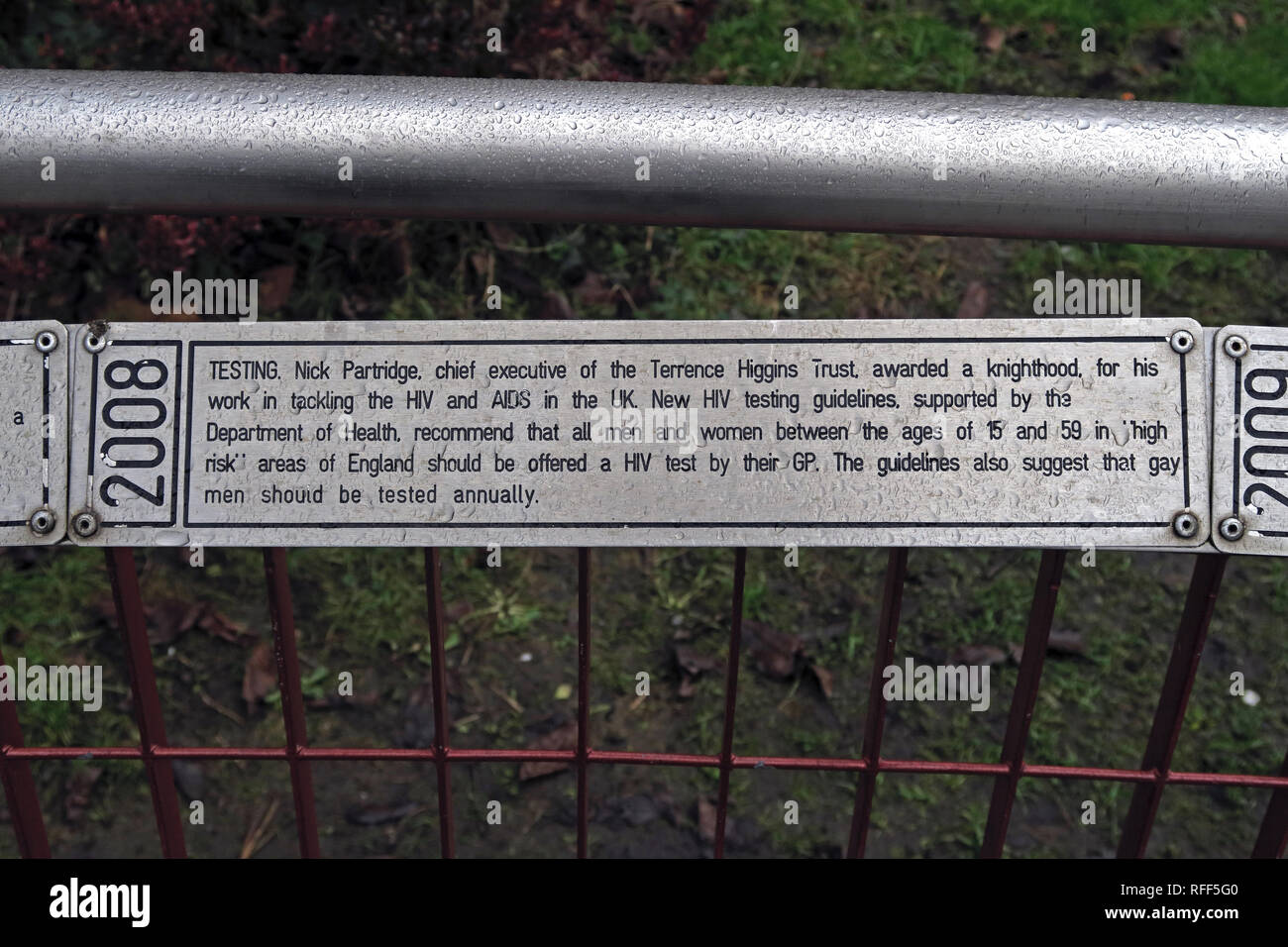 Manchester Canal Street faro di speranza Foto Stock