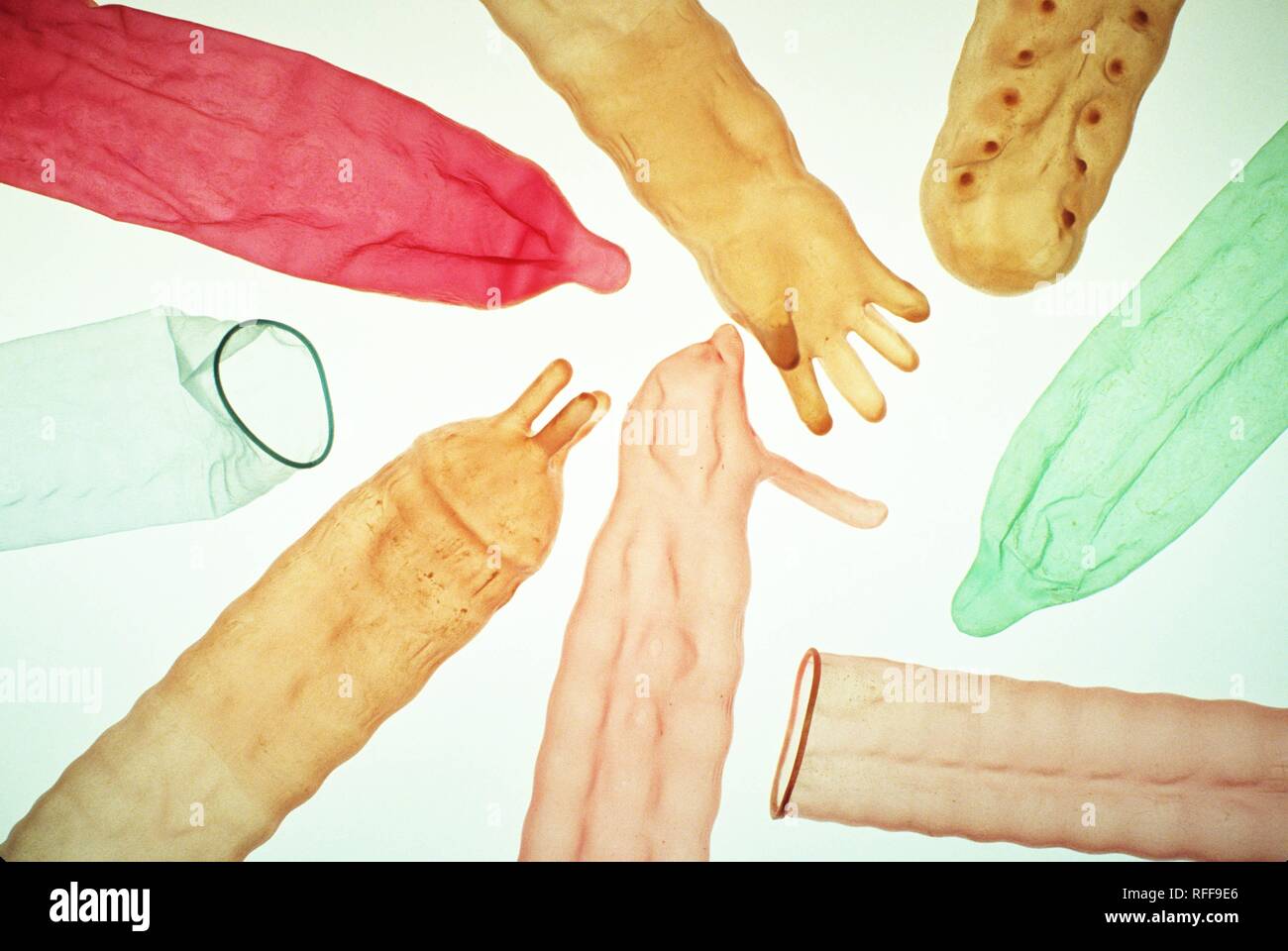 Preservativi Foto Stock