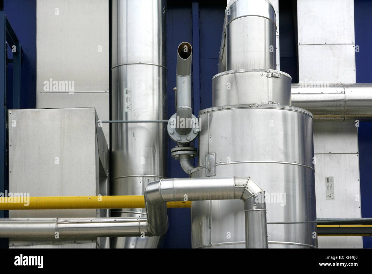 DEU Germania : Gas power station dettaglio. | Foto Stock
