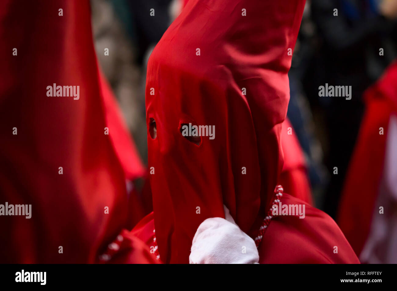 Procesion. La settimana santa. Foto Stock