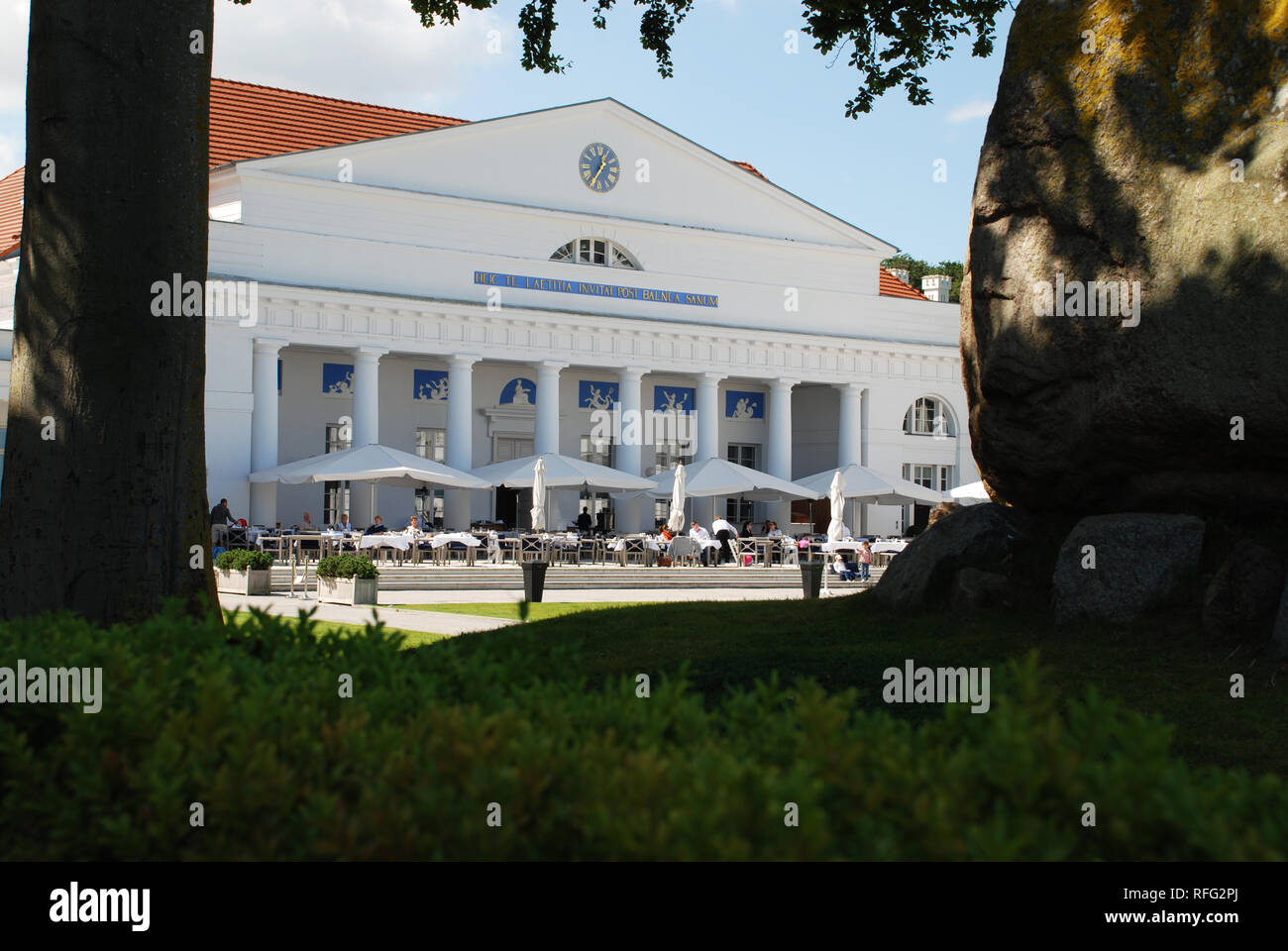 Fa parte del cluster di architettura resort residenze e edifici termali di Heiligendamm, Germania Foto Stock