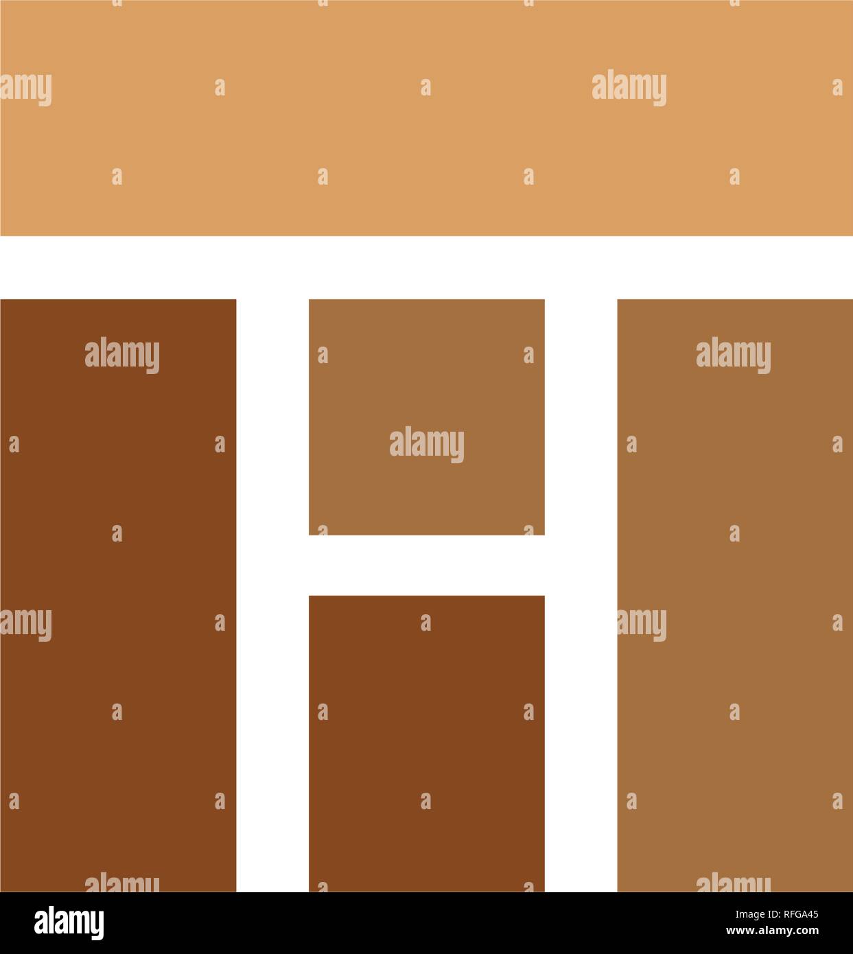 Muro di mattoni icona illustrazione vettoriale design Illustrazione Vettoriale