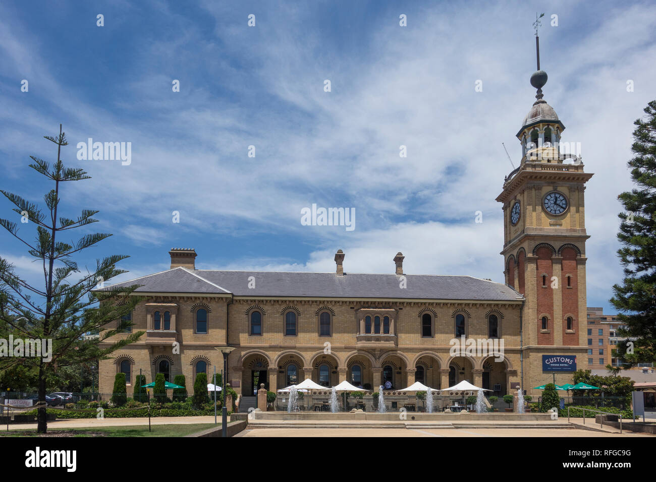 Australia, Nuovo Galles del Sud, Newcastle, casa doganale Foto Stock