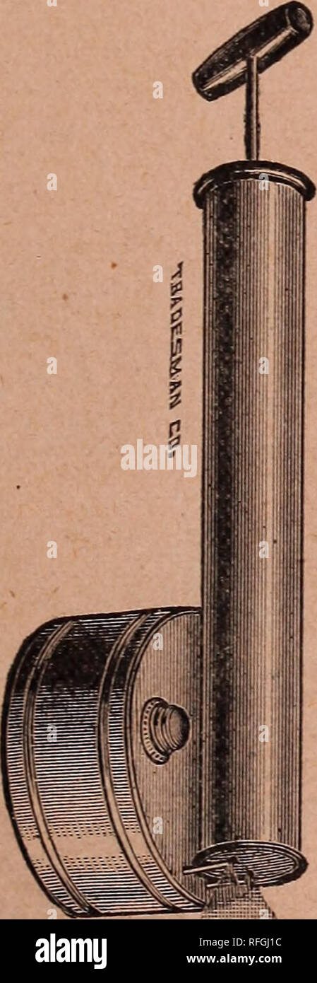 . Trumbull &AMP; Co. il catalogo illustrato di campo e giardino semi, 1900. Vivaio Missouri Kansas City cataloghi; semi di ortaggi cataloghi; fiori Semi cataloghi; semi di graminacee cataloghi; attrezzi agricoli cataloghi. 1426-1428 San I/mis Ave., Kansas City, Mo. 7 molto più lungo e più ampio. Il peduncolo, contenente molto saccarina mat- ter, è molto nutriente. Essa può essere tagliata in diverse volte durante la stagione, producendo enormemente. Se il permesso di rimanere senza taglio, raggiungerà una altezza di dodici o quindici piedi. Un seme a volte producono venti a sessanta gli steli o i turioni. Essa è stata int Foto Stock