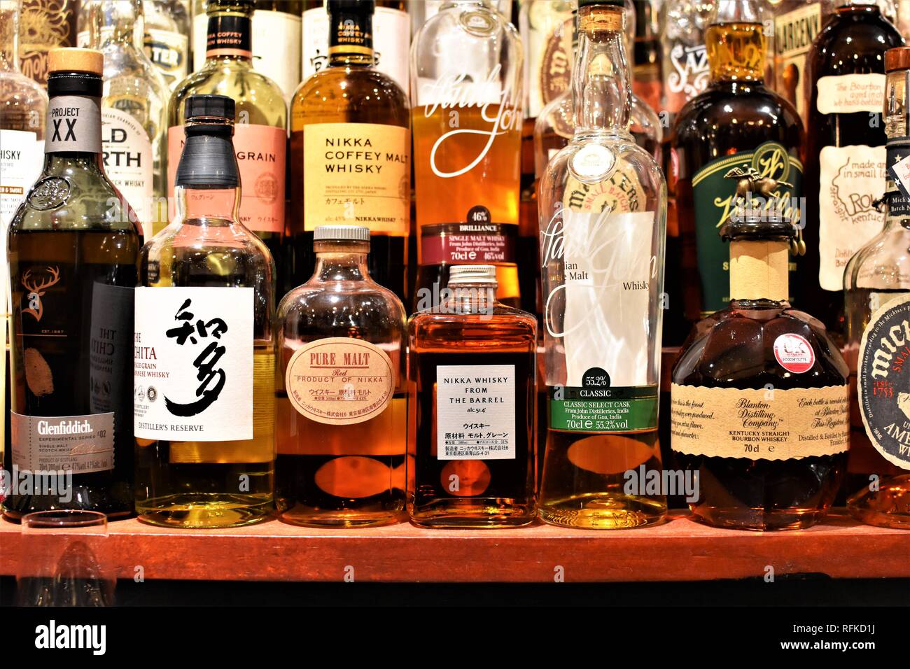 Whisky Foto Stock