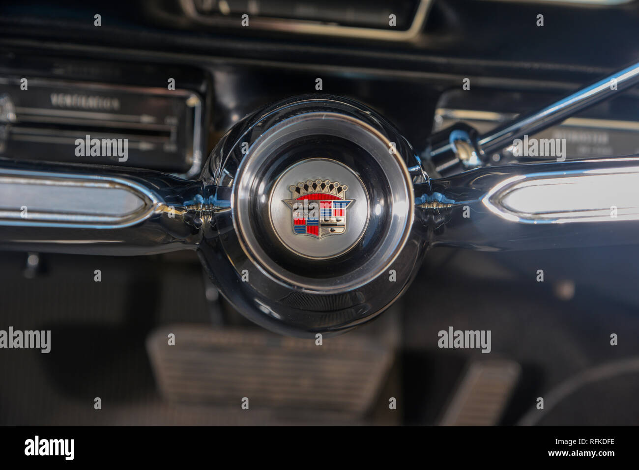 1960 Serie 62 Cadillac, classic American car Foto Stock