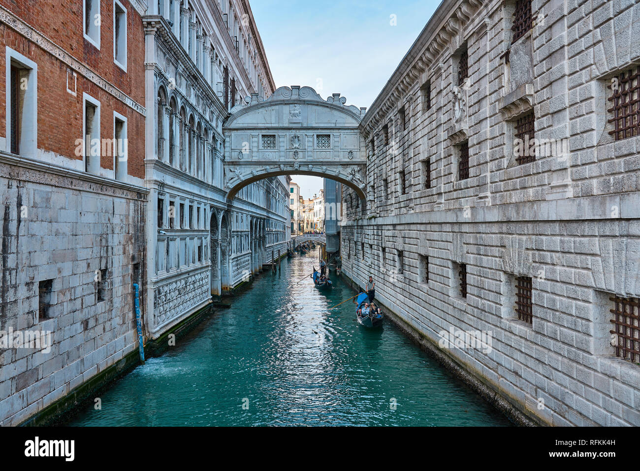Canali di Venezia, Italia Foto Stock