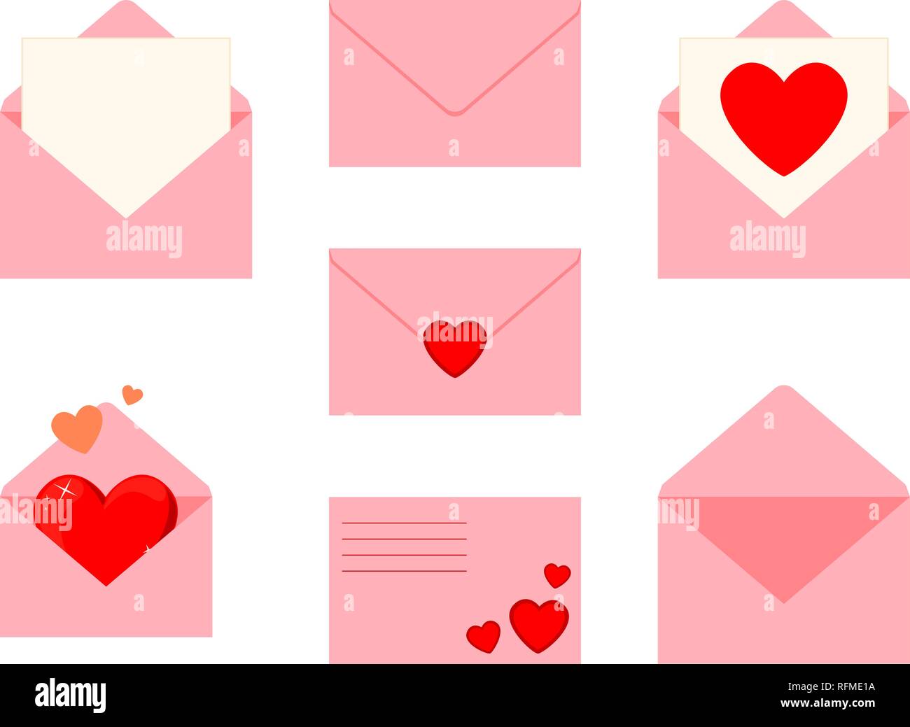 Coloratissimo cartoon letter set Illustrazione Vettoriale