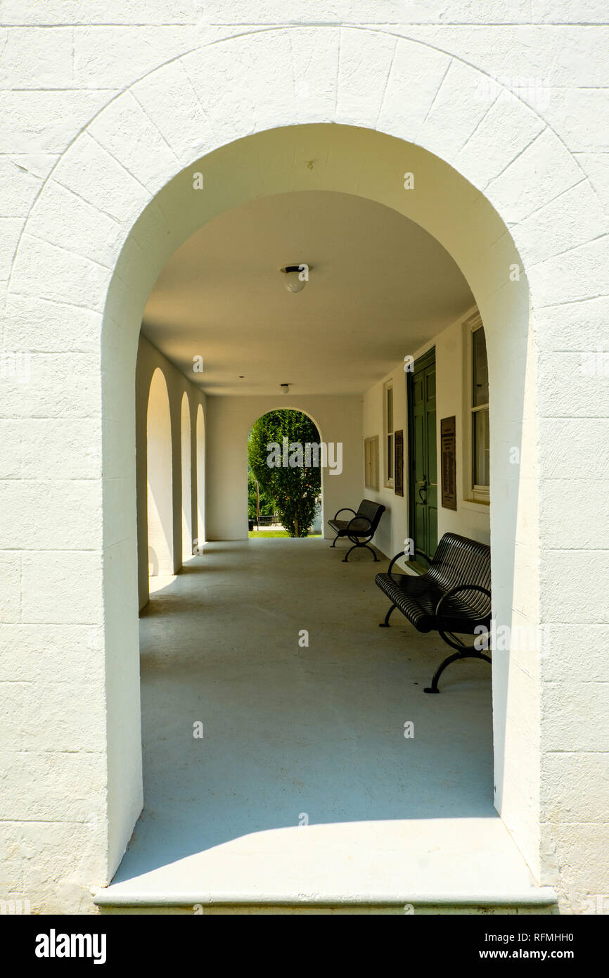 Nelson County Courthouse, 84 Courthouse Square, Lovingston, Virginia Foto Stock