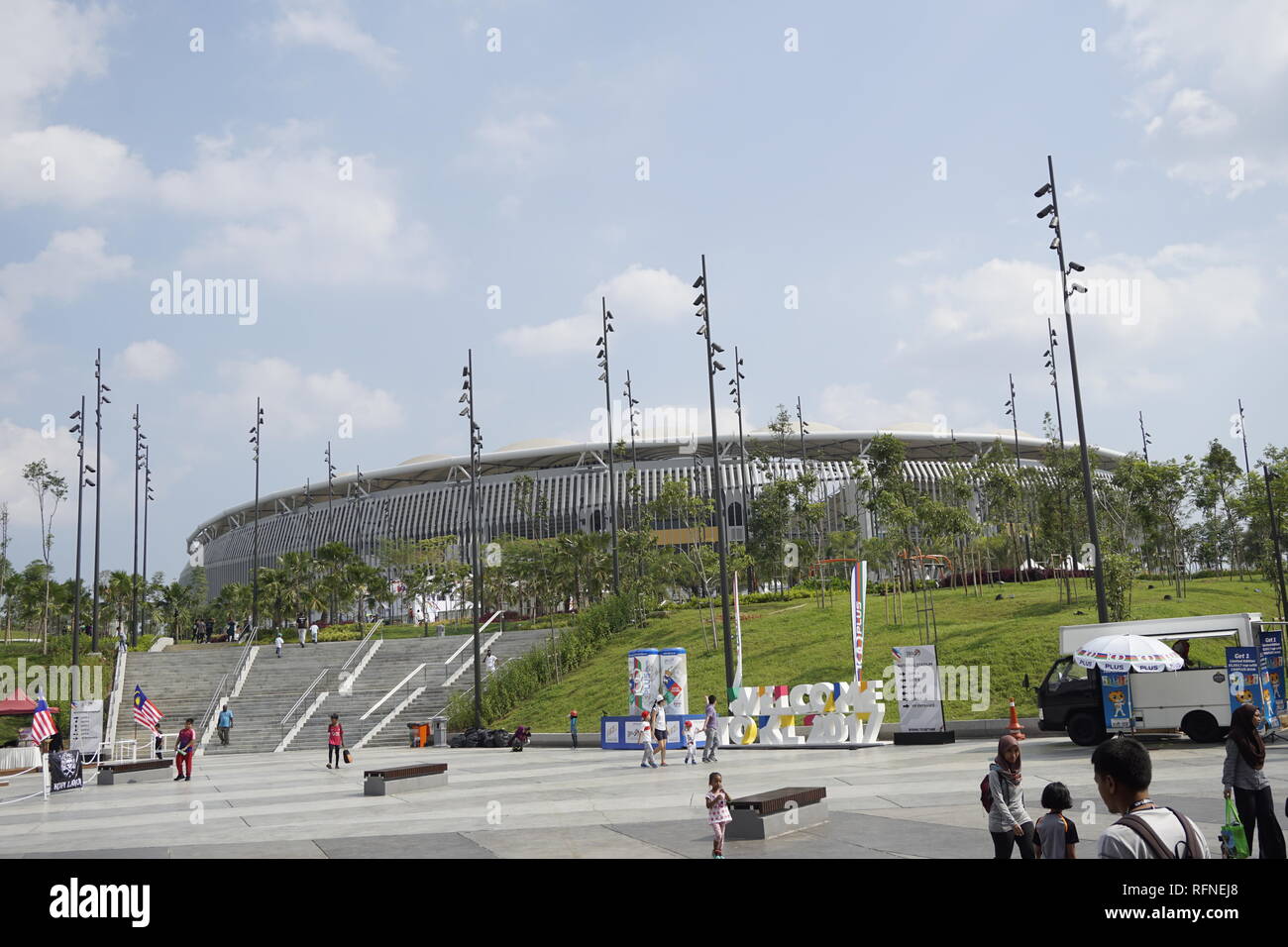Stadio nazionale di bukit jalil immagini e fotografie stock ad alta
