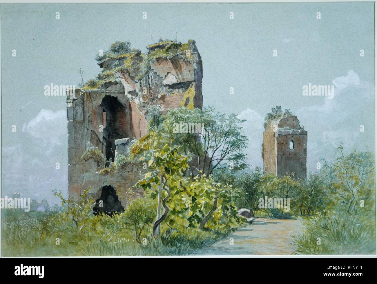 Sette Vendita (Villa Brancaccio, Roma) , William Haseltine Stanley (18351900).jpg - RFNYT1 Foto Stock