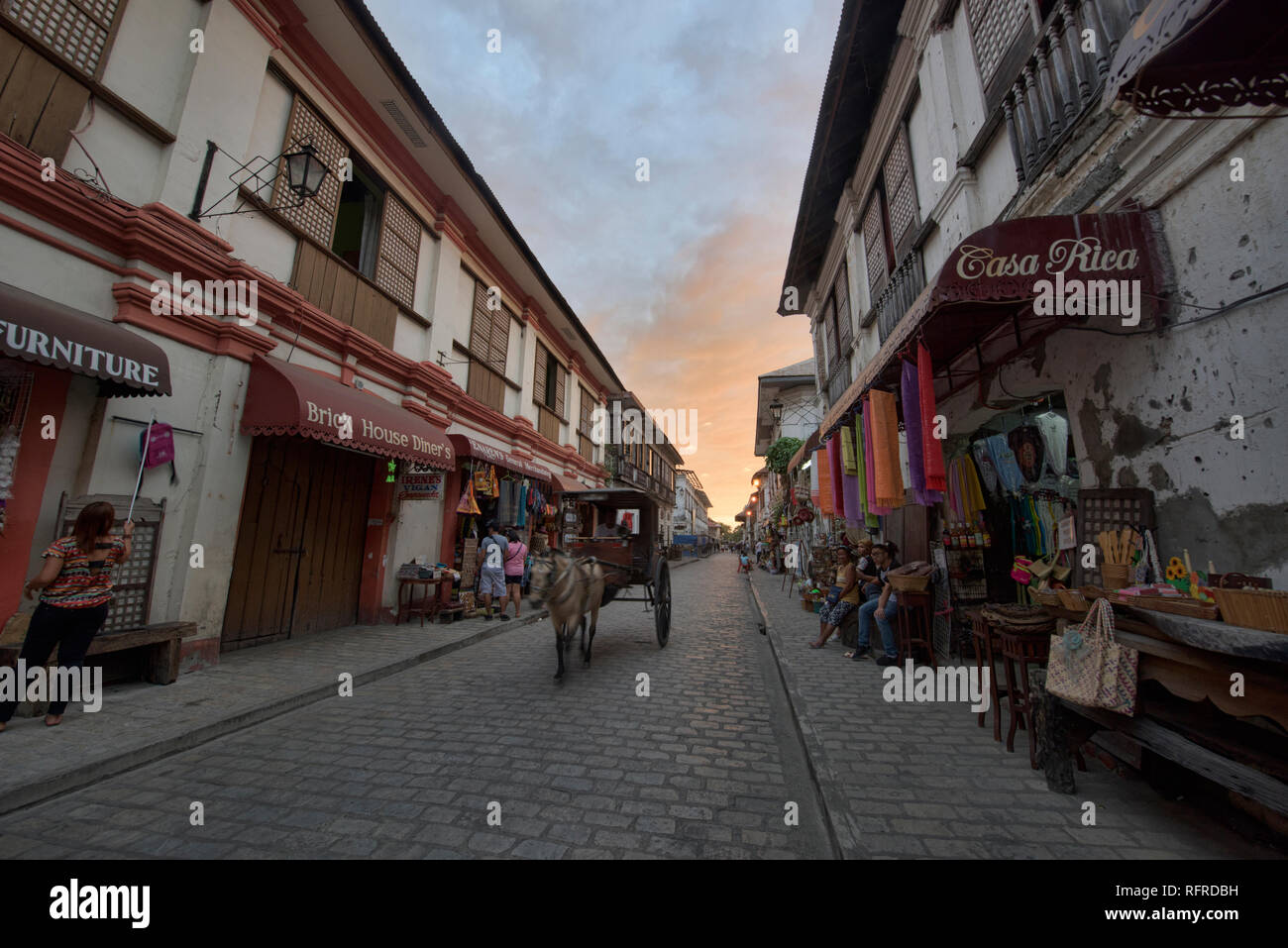 Vigan ilocos sur immagini e fotografie stock ad alta risoluzione - Alamy