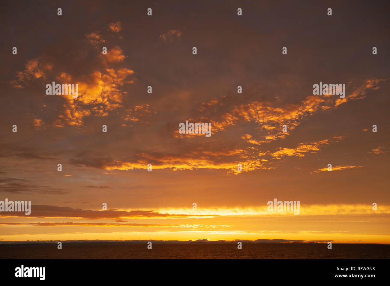 Bass Strait, Australia Foto Stock