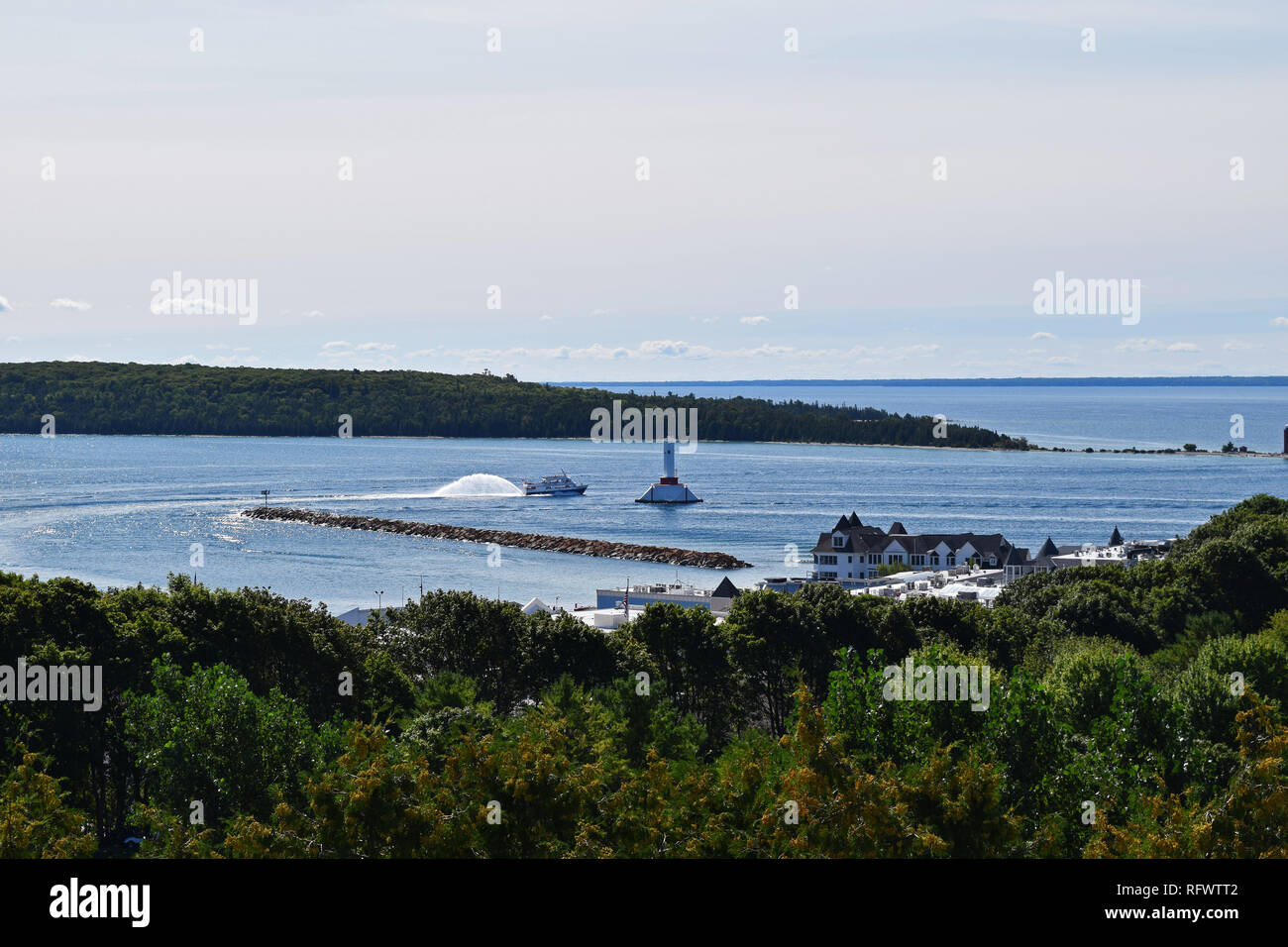 Isola di Mackinac Settembre 2016 Foto Stock