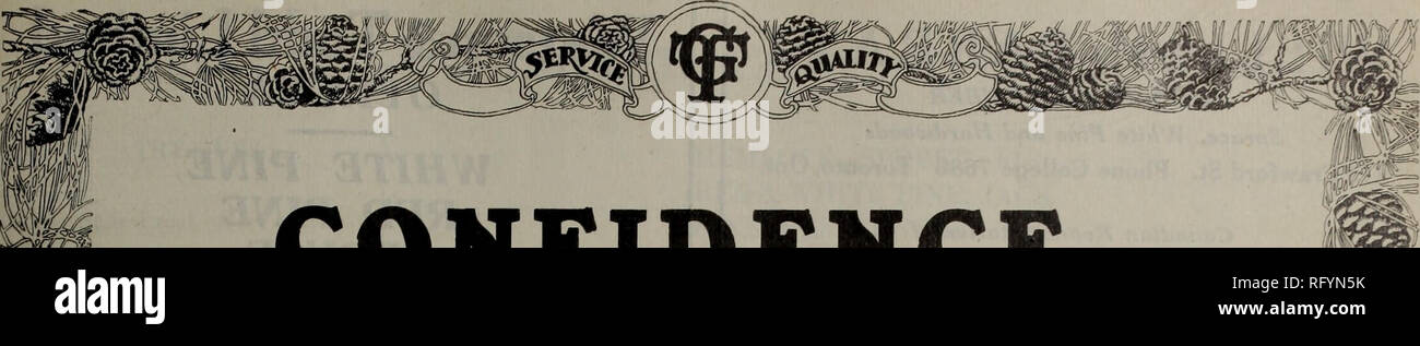 . Canadian Forest industries Gennaio-Giugno 1922. Macchinoso; le foreste e la silvicoltura; prodotti di foresta; polpa di legno Industria; legno industrie utilizzatrici. CANADA LUMBERMAN. La fiducia la base di tutte le Business l^proprio attraverso i secoli, dai giorni dei primi commercianti fenici ai tempi moderni, fair dealing è stata il fondamento su cui ogni business di successo è stato costruito. Il reciproco con- fidence dell'acquirente e del venditore, la conoscenza che ciascuno di essi dovrà effettuare il suo lato della transazione,, è saldato un mondo in commercio. Sempre dal momento che ci sono stati in attività ci hanno gelosamente custodito il nostro buon nome, s Foto Stock