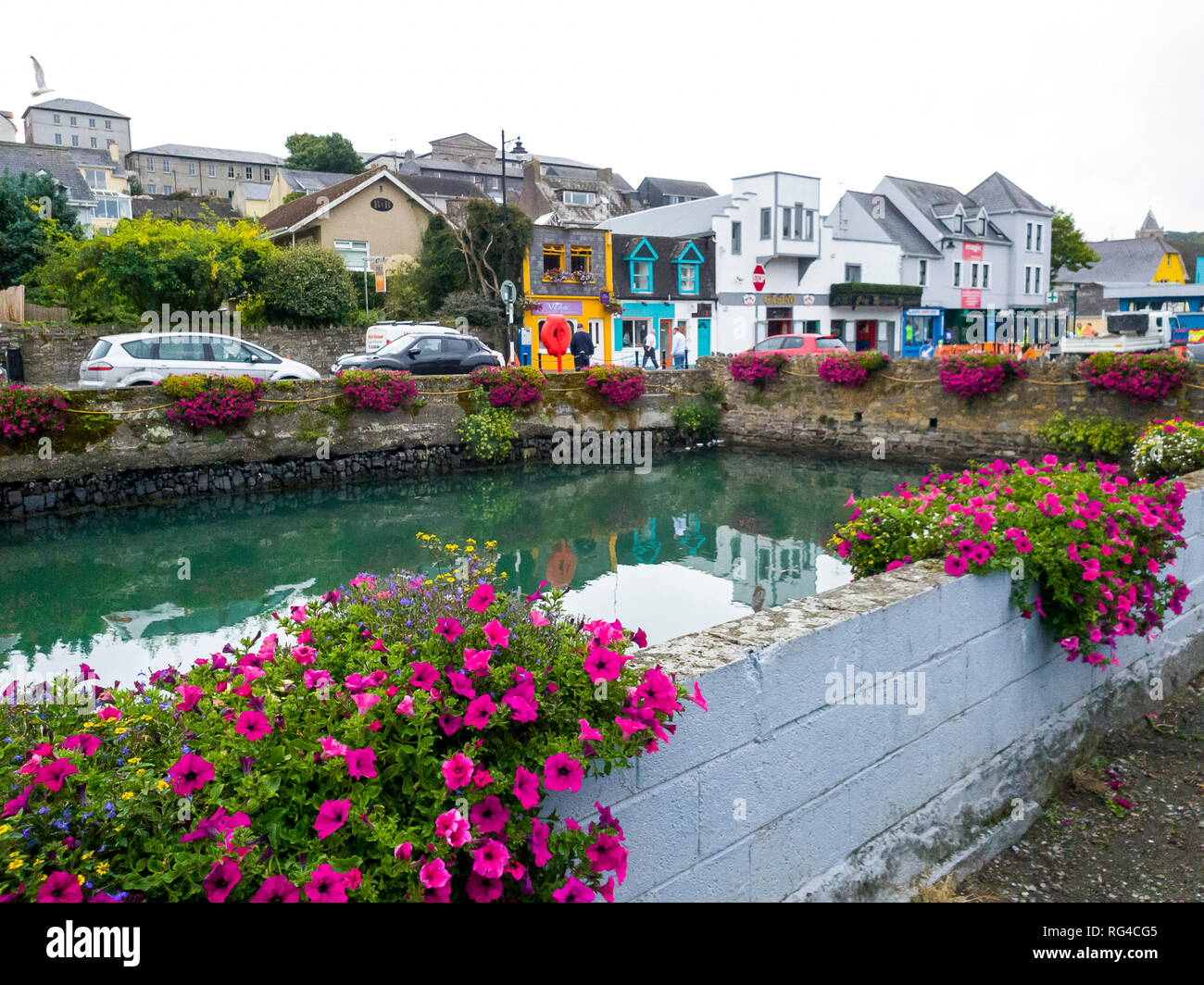 La città di Kinsale, Irlanda, Europa Foto Stock