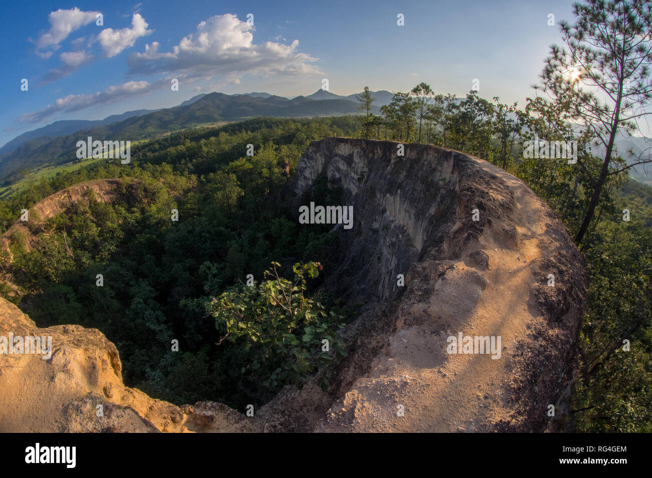 Pai Canyon Foto Stock