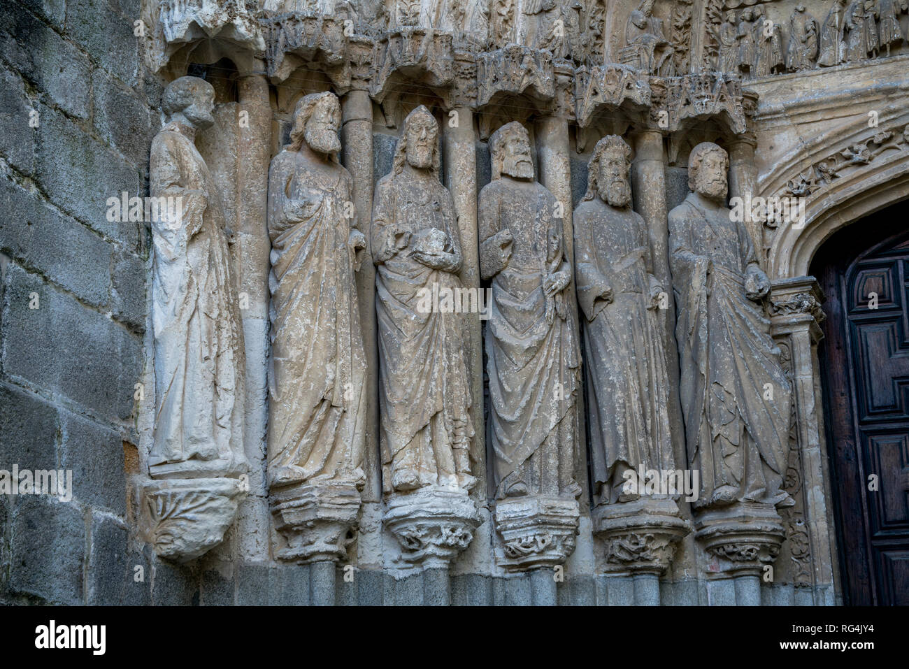 Catedral del Salvador, Ávila, Castiglia e León, Spagna Foto Stock