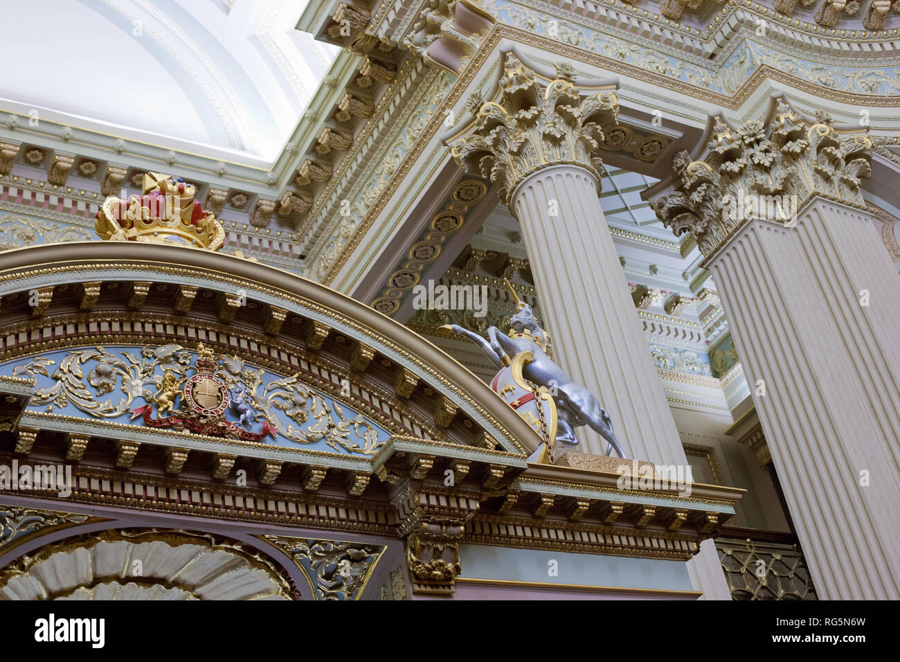 Il Parlamento Vittoriano, Melbourne, Victoria, Australia Foto Stock