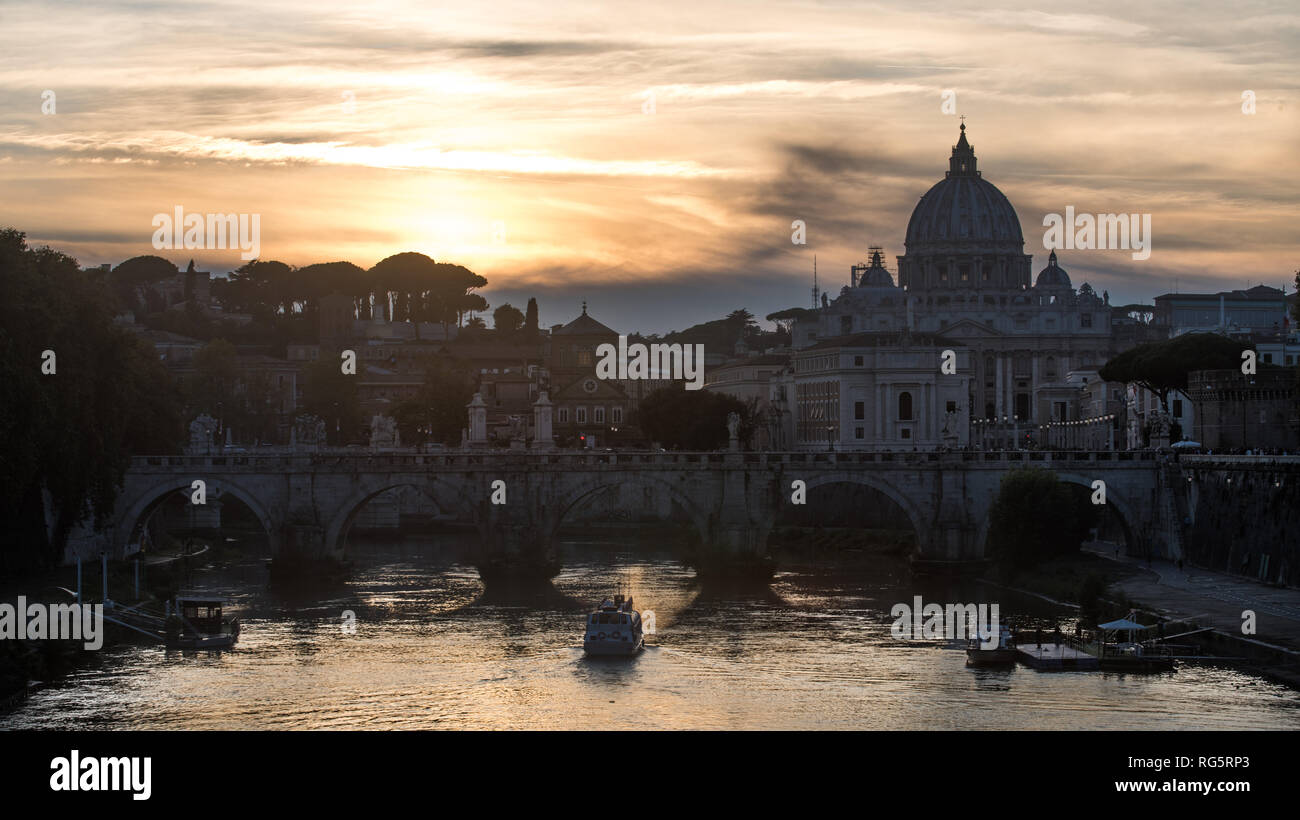 La città di Roma in ottobre - Italia - Ottobre 5, 2018 Foto Stock