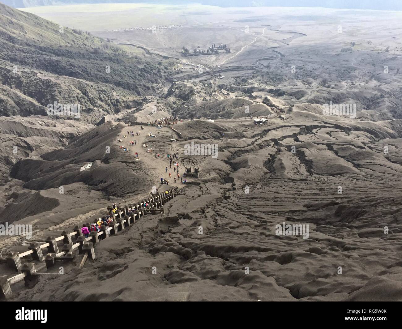 Monte Bromo Indonesia Foto Stock