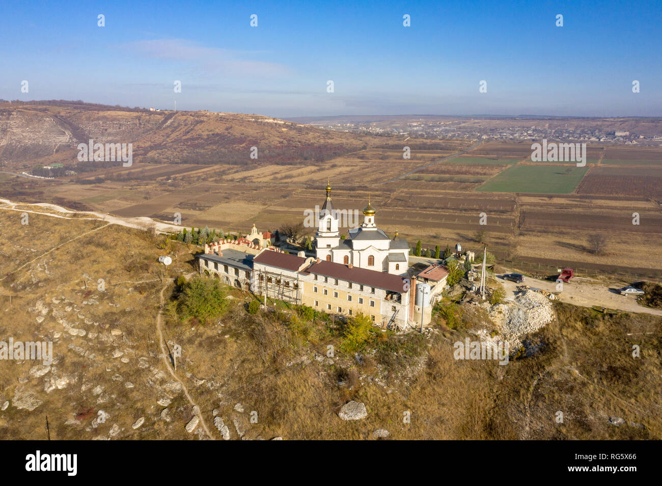 Orhei, Repubblica Moldova, famosa Chiesa Ortodossa e regione simbolo Foto Stock