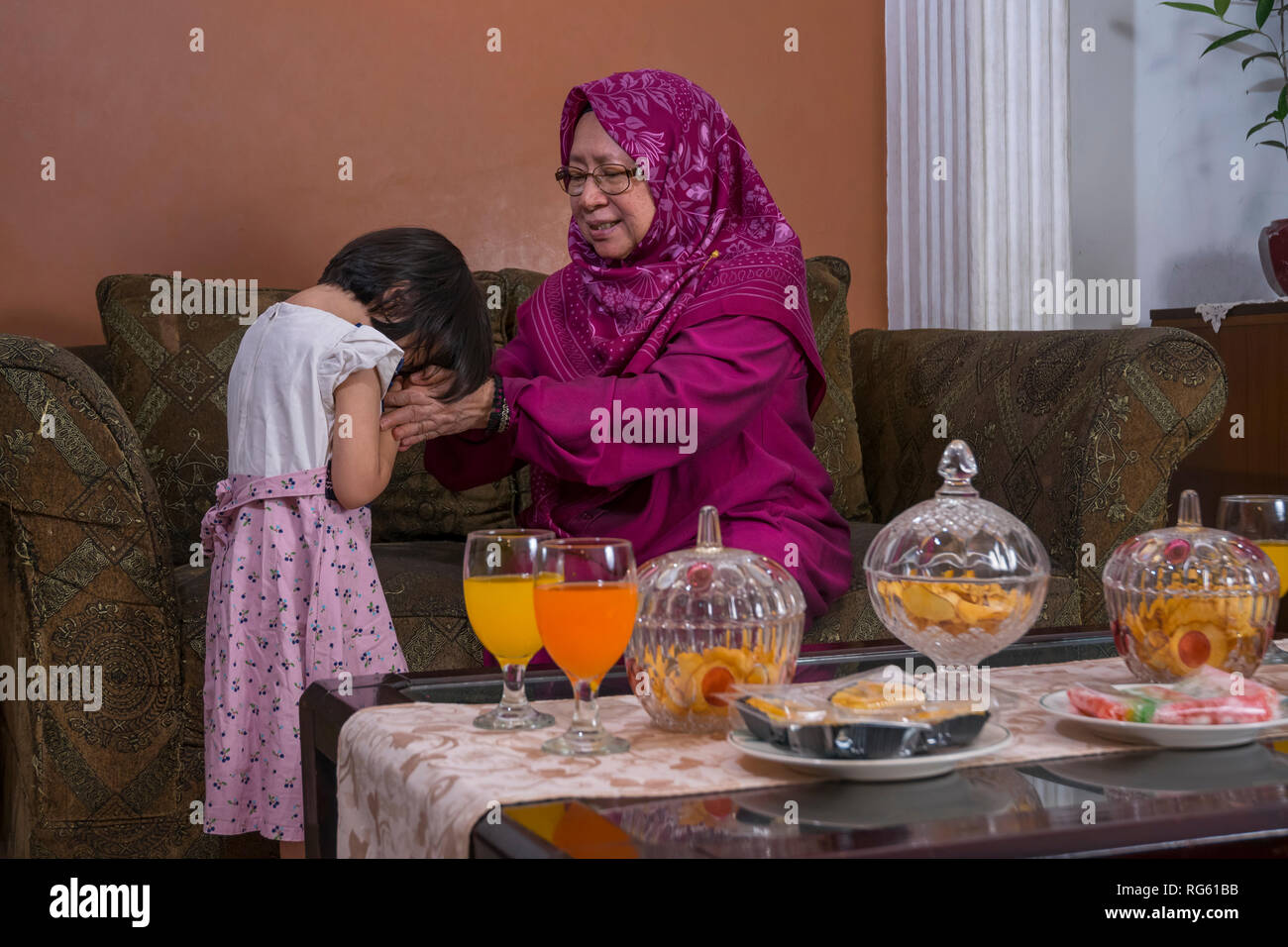 7.4, Idul Fitri, IndonesianBook Foto Stock