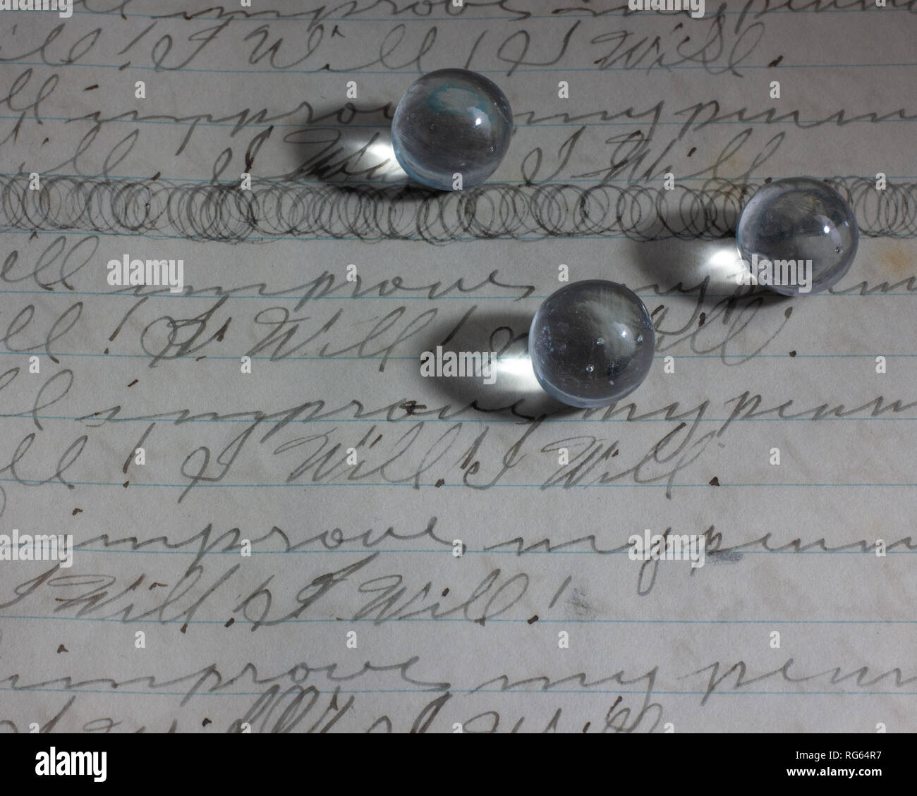 Educazione e gioco Foto Stock