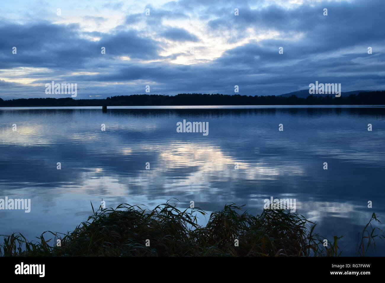 Loch di Skene, Dunecht, Westhill, Aberdeenshire, Foto Stock