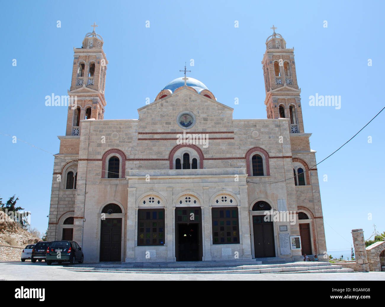 Ermoupoli, SIROS, Grecia Foto Stock