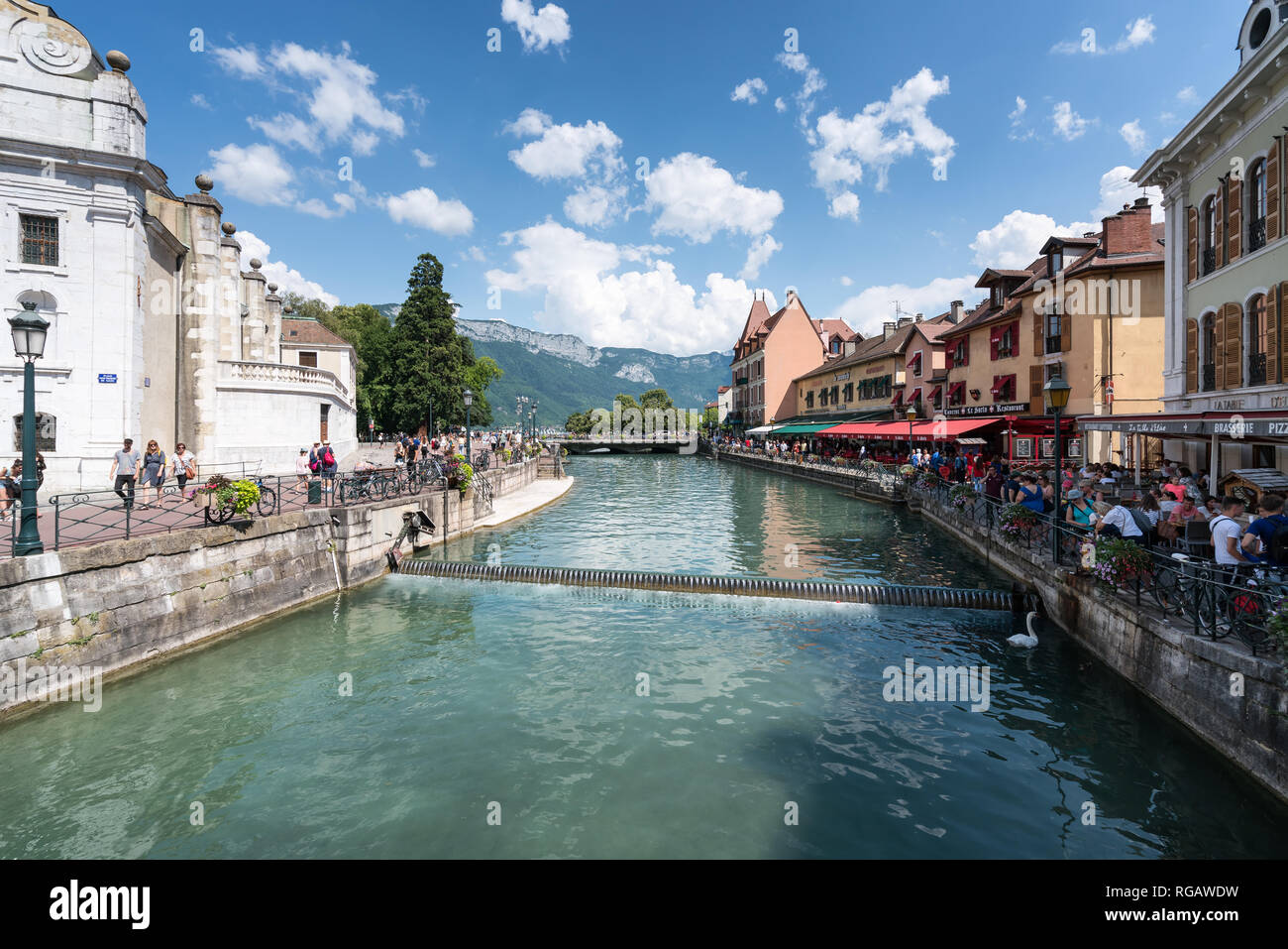 Città di Annecy in Francia, Europa Foto Stock