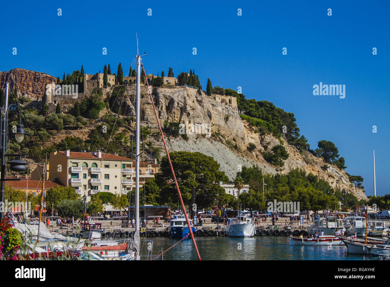 Il sud della Francia costa Foto Stock