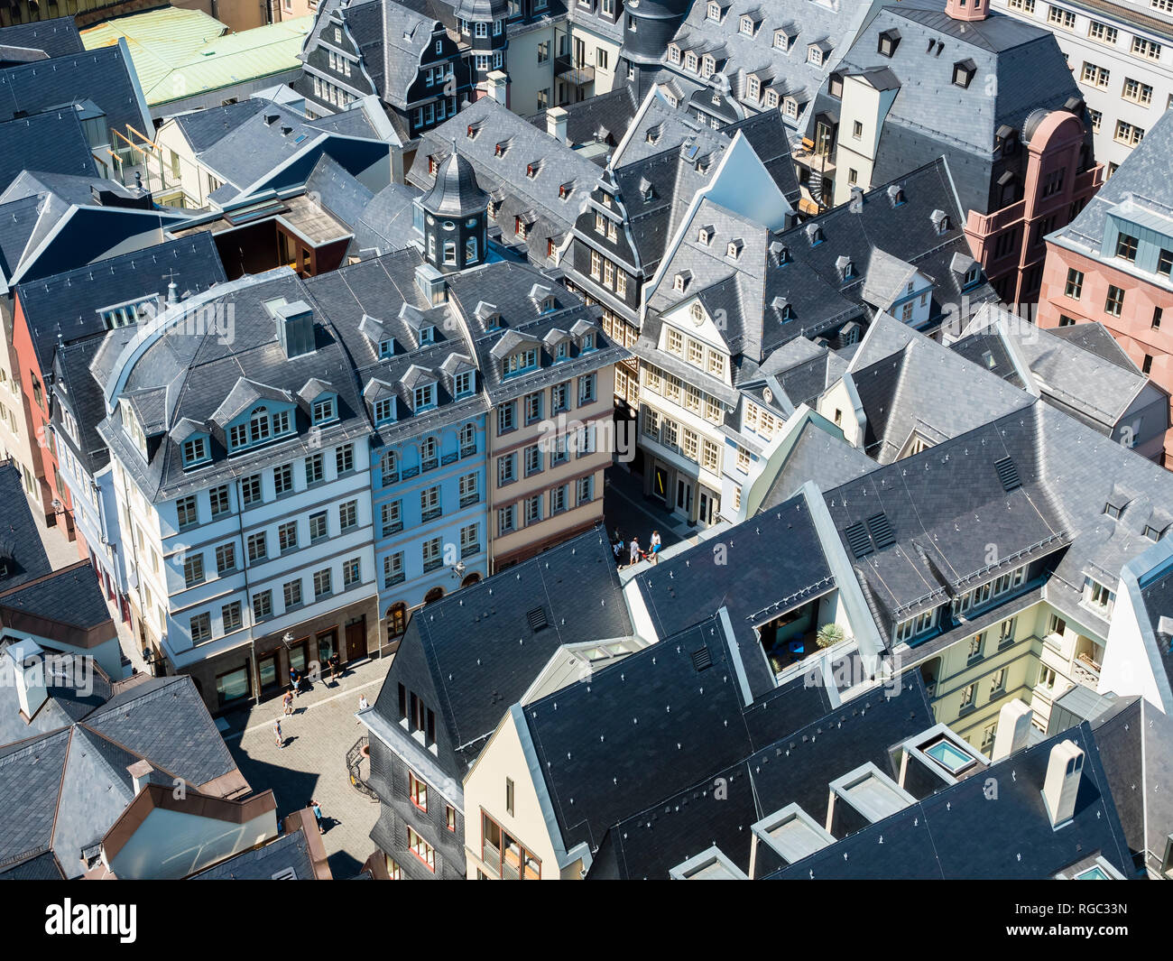Germania, Hesse, Francoforte, città vecchia, Progetto Dom-Roemer Foto Stock