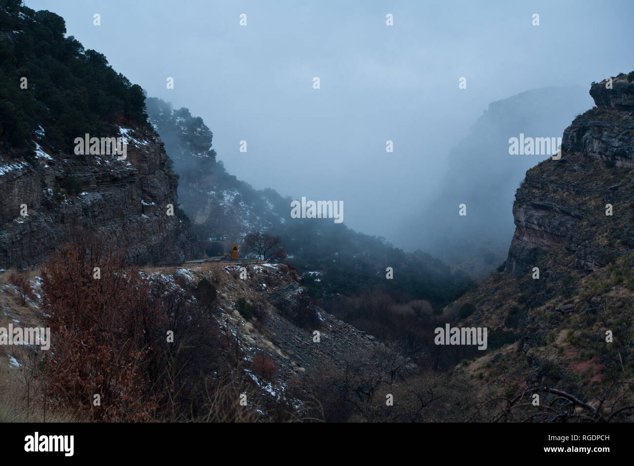 Alta rotoli, Otero County, Nuovo Messico, STATI UNITI D'AMERICA Foto Stock