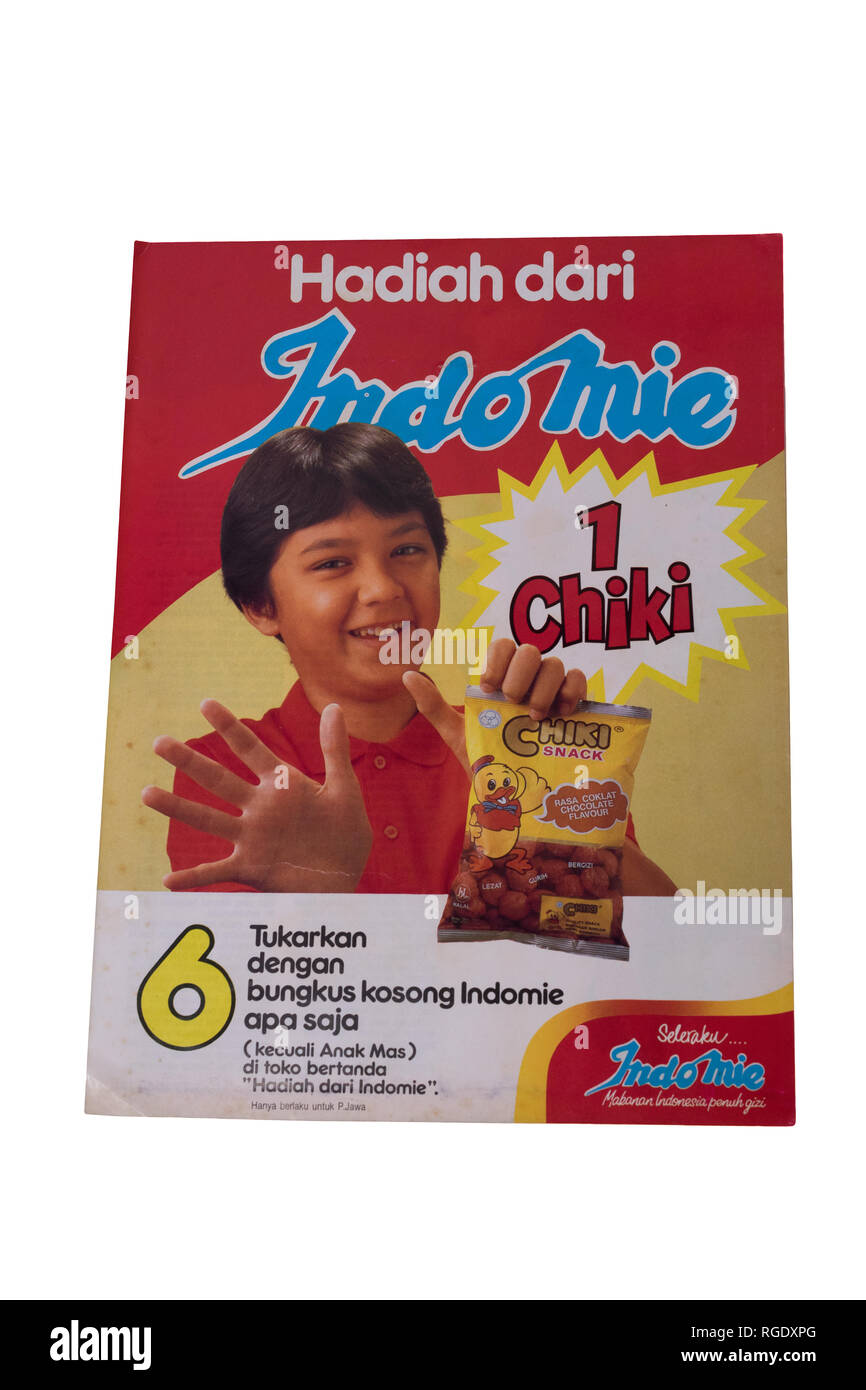 6.24, Vintage Kecap Manis, IndonesianBook Foto Stock