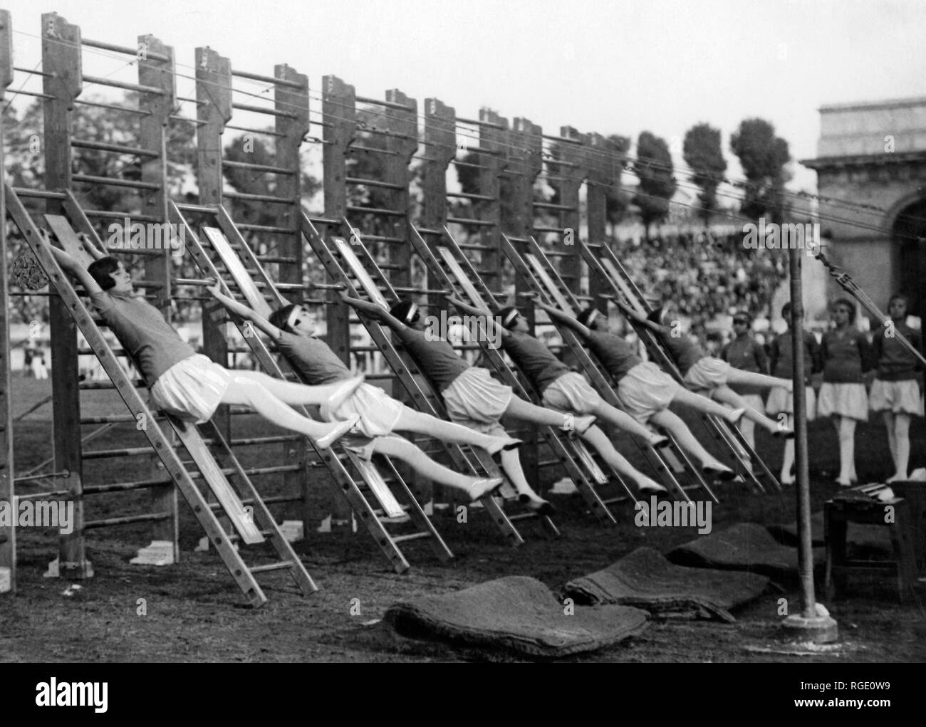 L'Italia, Lombardia, Milano, arena, sport 1920-1930 Foto Stock