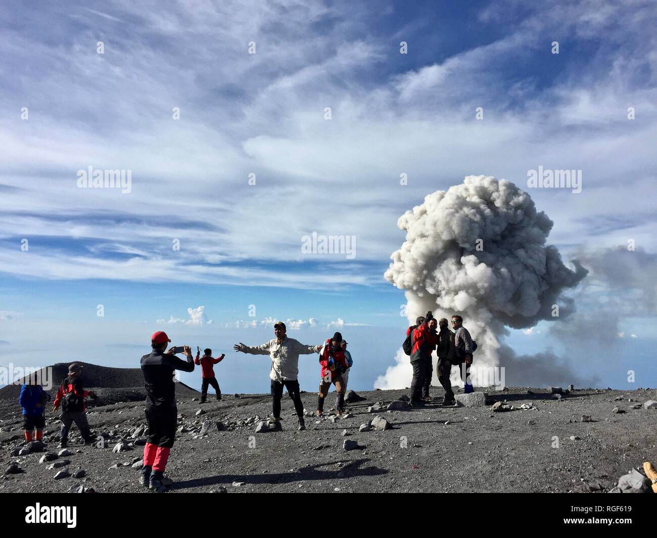 Bromo Tengger Semeru National Park Foto Stock